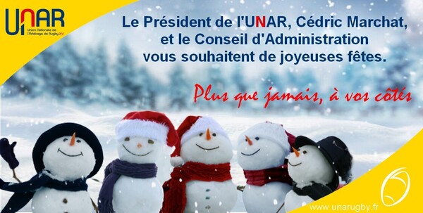 Bonnes fêtes de fin d'année 2025